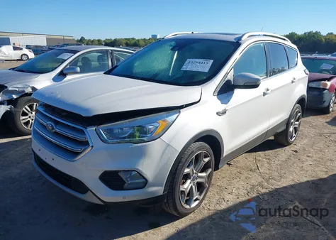 2017 Ford Escape Titanium from USA, damaged, VIN 1FMCU9J96HUB71628